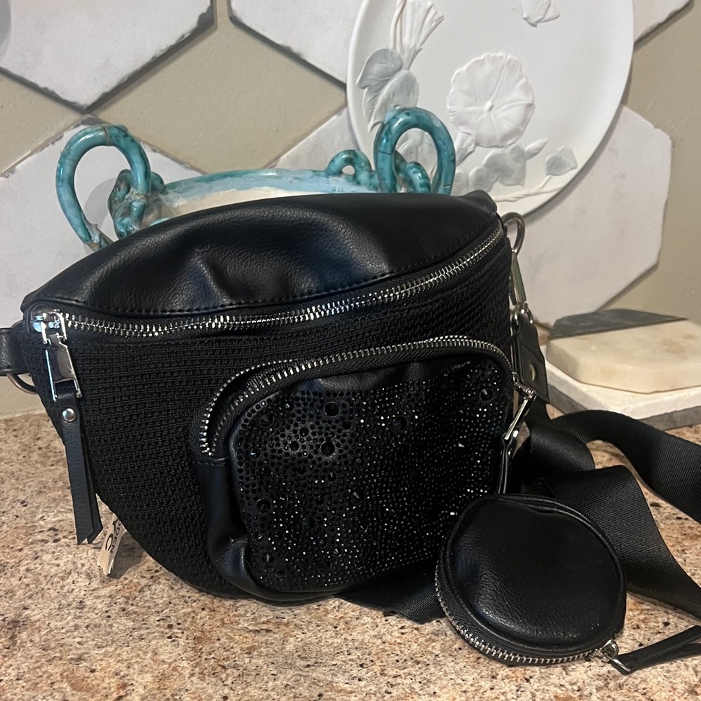 Black Leather Women's Bag